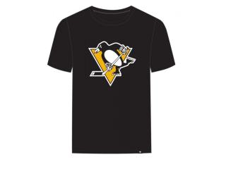 Triko NHL 47 Brand Black Imprint Echo Tee SR  Velikost senior Barva: Černá, Tým: Pittsburgh Penguins, Velikost: L