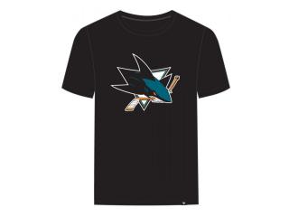 Triko NHL 47 Brand Black Imprint Echo Tee SR  Velikost senior Barva: Černá, Tým: San Jose Sharks, Velikost: M