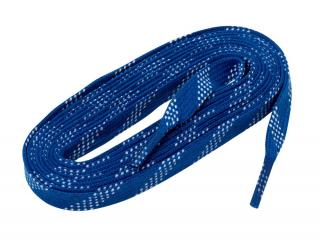 Voskované tkaničky Winnwell Barva: Modrá, Velikost: 108  (274cm)