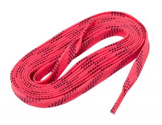 Voskované tkaničky Winnwell Barva: růžová, Velikost: 130  (330cm)