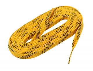 Voskované tkaničky Winnwell Barva: žlutá, Velikost: 108  (274cm)