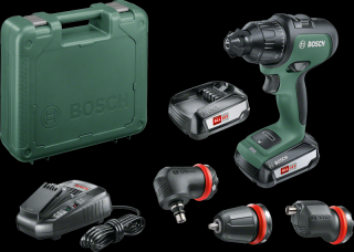 Akumulátorový šroubovák Bosch AdvancedImpact 18 set V balení: 2 x AKU