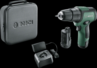 Bosch EasyImpact 12 V balení: 2x Aku a nabíječka