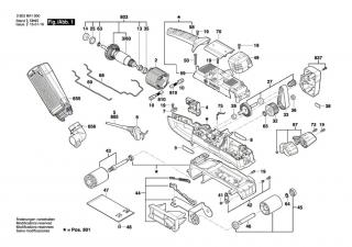 Bosch řemenice pro pásové brusky PBS 75 A/AE