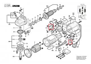 Bosch sada uhlíků 1607014116