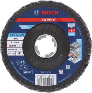 Kotouč EXPERT N475 SCM X-LOCK, 125 mm, velmi jemná zrnitost