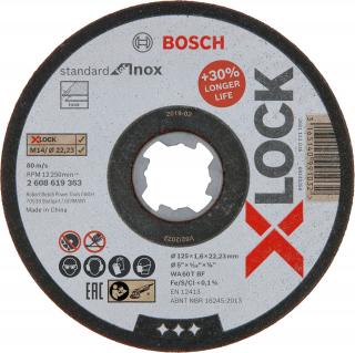 Řezný kotouč Standard for Inox 125 × 1,6 mm T41
