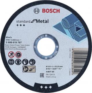 Rovný řezací kotouč Standard for Metal 115x1 mm