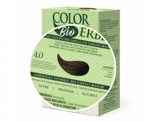 COLOR ERBE BIO BARVA NA VLASY HNĚDÁ 4.0 (NAHRAZUJE BARVU CLASSICO NO.03) (BIO Barva na vlasy Hnědá 4.0. Bez amoniaku, resorcinolu, nonoxynolu, parabenů a formaldehydu. Avantgardní kvalitní a bezpečná barva na vlasy.)