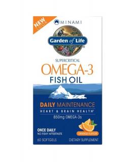 Minami Nutrition Omega-3 EPA-DHA - pomeranč 60 - tobolek (Podporuje kognitivní funkce. DHA, EPA přispívají k normální funkci srdce. DHA přispívá k normální činnosti mozku a zraku a podporuje duševní vitalitu.)