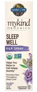 Mykind Organics Sleep Well - ve spreji - 58 ml. (Pro dobrý spánek )