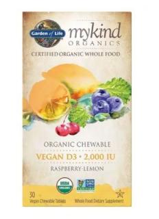 MyKind Organics Vegan D3 Chewable 30 tablet