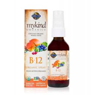 MyKind Organics Vitamín B12 ve spreji 57ml