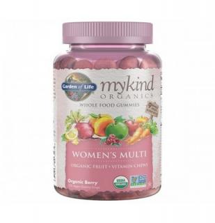 MyKind Organics - žvýkací multivitamín pro ženy z organického ovoce