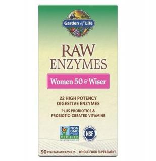 RAW Enzymy Women 50 - pro ženy po padesátce 90 kapslí