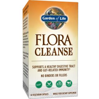 RAW Flora cleanse - očista trávicího traktu kandida - 60 kapslí (Účinný trávicí enzymatický komplex, podporuje přirozeně zdravý trávicí trakt a střevní imunitu, RAW, živé enzymy a probiotika, žádná pojiva nebo plniva.)