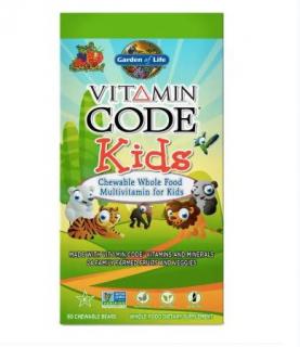 Vitamin Code - RAW cucací multivitamín pro děti - 60 tablet