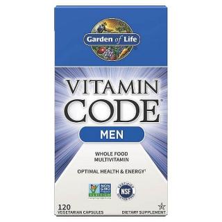 Vitamin Code RAW Men - multivitamín pro muže - 120 kapslí (Vitamíny pro muže)