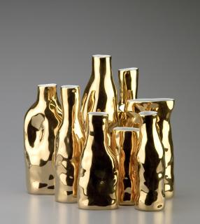 Abstract Vase 2 Varianta: Gold