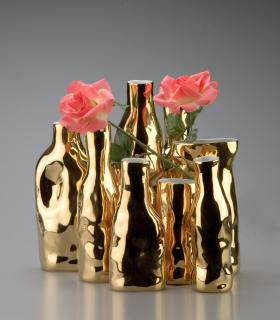 Abstract Vase 3 Varianta: Gold