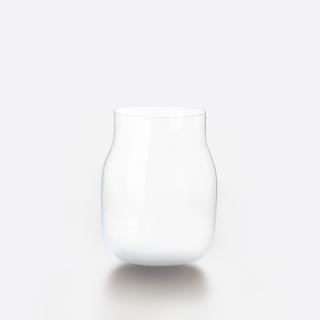 Bandaska Vase Big Variant: alabaster white