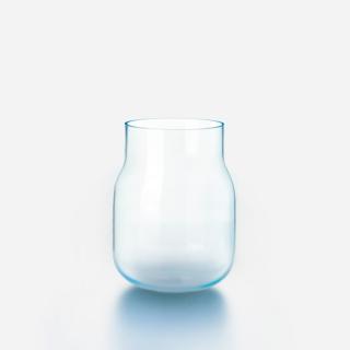 Bandaska Vase Big Variant: opalescent blue