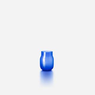 Bandaska Vase Mini sandblasted Variant: cobalt blue