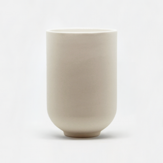 Basic cup big beige