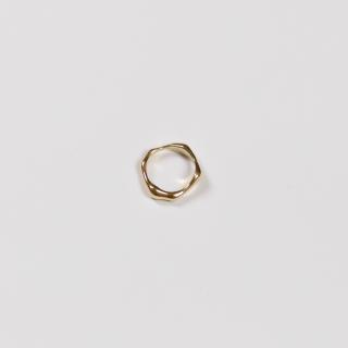 Knuckle Ring AWRY - gold plated Velikost: 44