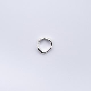 Knuckle Ring AWRY - silver Velikost: 42
