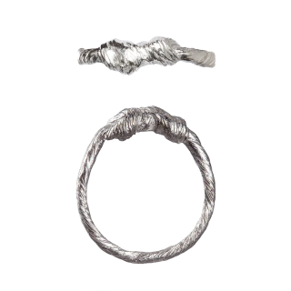 Prsten Twisted 16 stříbrný Velikost: 51