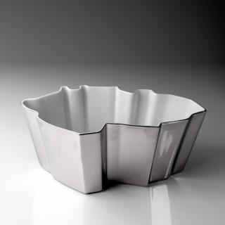 Republic Bowl - Silver + White