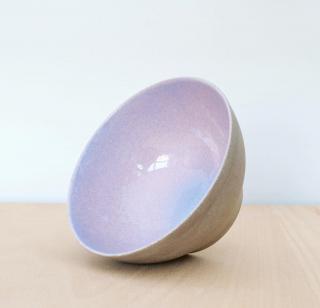 Soup bowl pink