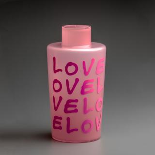 Unnamed Bucket Vase Pink Love - pink