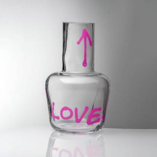 Unnamed Vase Pink Love - transparent