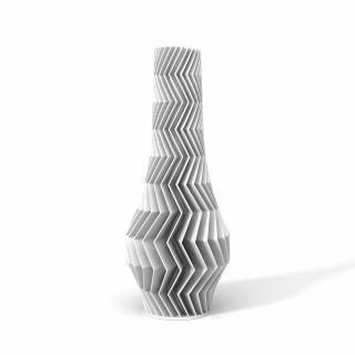 Zig Zag Vase 03 Varianta: světle zelená