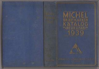 A4 002 Katalog Michel 1939