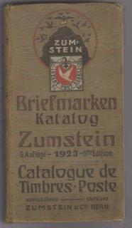 A4 003 Katalog Zumstein 1923