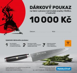 Dárkový poukaz YAXELL 10.000 Kč