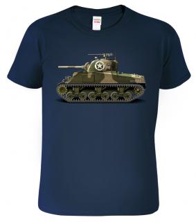 Army tričko s tankem - Sherman Barva: Námořní modrá (02), Velikost: 2XL