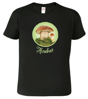 Pánské tričko pro houbaře - Houbař Barva: Černá (01), Velikost: XL