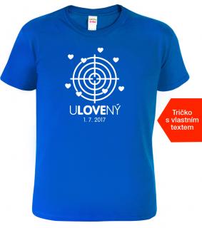 Svatební tričko pro ženicha - Ulovený Barva: Královská modrá (05), Velikost: 2XL