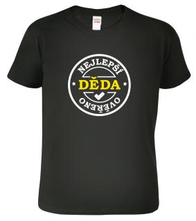 Tričko pro dědu - Nejlepší děda Barva: Černá (01), Velikost: 2XL