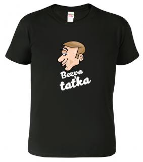 Tričko pro tátu - Bezva taťka Barva: Černá (01), Velikost: 2XL