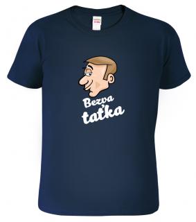 Tričko pro tátu - Bezva taťka Barva: Námořní modrá (02), Velikost: 2XL