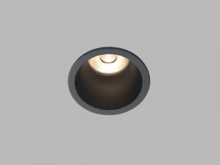 LED2 2250233DT - LED2 RAY S, B 6W 3000K ZÁPUSTNÉ SVÍTIDLO, ČERNÁ Varianty: TRIAC 3000K 6W