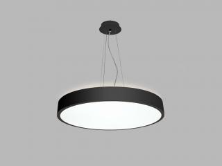 LED2 3234153D - ROTO 60 P/N-Z, B ZÁVĚSNÉ SVÍTIDLO ČERNÁ Varianty: Stmívatelné DALI/PUSH 2700K/3300K/4000K 60+8W