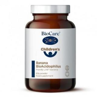 BioCare probiotika pro děti s banánovou příchutí