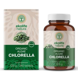 Organická chlorella 240 tablet
