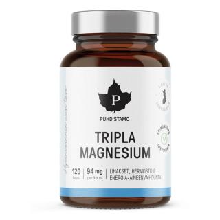 Tripla Magnesium kapsle Velikost: 120 kapslí